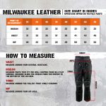 Milwaukee Leather MPM5729 Men’s Black Tri-Tex Fabric Motorcycle Rider Pants w/ CE Armor Protection - Image 3