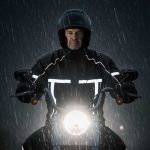 Milwaukee Leather MPM9510 Men’s Black Water-Resistant Motorcycle Rain Suit with Hi Vis Reflective Tape - Image 5
