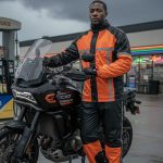 Milwaukee Leather MPM9510 Men’s Black and Orange Motorcycle Water Resistant Rain Suit w/ Hi-Vis Reflective Tape - Image 5