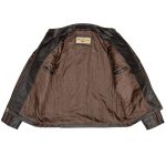 Milwaukee Leather Men’s Copperline Black Leather Moto Café Racer Jacket, Stand Collar, 6 Pockets – SFM1816 - Image 9