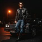 Milwaukee Leather SFM1820 Men’s Classic ‘JD’ Black Lambskin Leather Jacket with Zipper Closure - Image 5