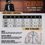 Milwaukee Leather SFM1866 Men’s Classic Black Premium Leather Motorcycle Style Jacket with Zipper Front - Image 3