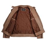Milwaukee Leather SFM1835 Men’s Saddle ‘Cafe Racer’ Leather Jacket with Snap Button Collar - Image 4
