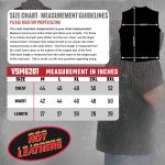 Hot Leathers VSM6201 Men’s Black ‘Conceal and Carry’ Hooded Denim Club Style Vest - Image 3