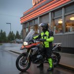 Milwaukee Leather MPM9510 Men’s Black and Neon Green Motorcycle Water Resistant Rain Suit w/ Hi-Vis Reflective Tape - Image 5