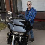 Milwaukee Leather Men’s Plaid Flannel Blue Biker Shirt with CE Approved Armor Reinforced w/Aramid Fiber MPM1634 - Image 9