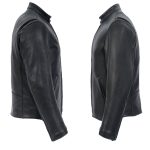 Milwaukee Leather USA MADE MLJKM5006 Men’s Black Rumble Premium Leather Motorcycle Jacket - Image 17