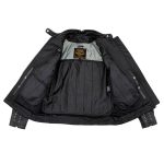 Milwaukee Leather LKL27007 Women’s Premium Black Motorcycle Riders Leather Jacket w/ Zip-Out Liner - Image 4