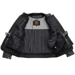 Milwaukee Leather LKL27008 Women’s Premium Black Leather Motorcycle Rider Jacket with CE Armor Protection - Image 4