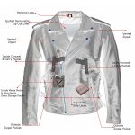 Milwaukee Leather LKM17004 Men’s Classic Premium Black Vented Motorcycle Leather Biker Riders Jacket - Image 4