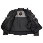 Milwaukee Leather LKM17007 Men’s Premium Black Leather Motorcycle Bikers Rider Jacket w/ CE Armor - Image 5