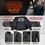 Milwaukee Leather LKM17010 Men’s Reaper Premium Matte Black Leather Motorcycle Biker Riders Jacket - Image 4