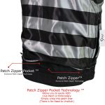Milwaukee Leather LKM3784 Men’s Classic Black Leather Motorcycle Rider Vest Stars and Stripes Design w/ USA Flag Liner - Image 5