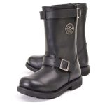 Milwaukee Leather MBL9359 Women’s Black 11-Inch Classic Engineer Motorcycle Leather Boots - Image 4