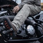 Milwaukee Leather Men’s Classic 11-Inch Dark Brown Leather Harness Square Toe Motorcycle Boots MBM9062 - Image 6