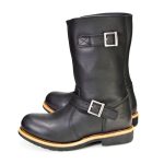 Milwaukee Leather MBM9066 Men’s Antique Black Classic Engineer Motorcycle Riding Boots - Image 4