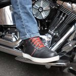 Milwaukee Leather MBM9102 Men’s Black Leather with Red Shoe Lace Reinforced Street Riding Shoes w/ Ankle Support - Image 7