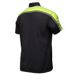 Milwaukee Motorcycle Clothing Co. Men’s Blk/Green Mechanic Work Shirt – w / Reflective Strip, Rider‑Built MDM11604 - Image 9