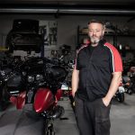 Milwaukee Motorcycle Clothing Co. Men’s Blk/Red Mechanic Work Shirt – w / Reflective Strip, Rider‑Built MDM11606 - Image 7
