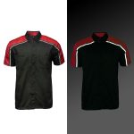 Milwaukee Motorcycle Clothing Co. Men’s Blk/Red Mechanic Work Shirt – w / Reflective Strip, Rider‑Built MDM11606 - Image 8