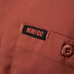 MMCC Men’s Orange Super Duty Classic Mechanic Button Up Shirt – 2 Chest Pockets – Microfiber Panel – MDM11627 - Image 9