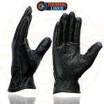 Milwaukee Leather MG7715 Women’s Black Leather Thermal Lined Motorcycle Gloves w/ Cinch Wrist Closure - Image 6