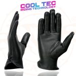 Milwaukee Leather MG7797 Women’s Black Leather Motorcycle Rider Unlined Gloves w/ Cool-Tec Leather Treatement - Image 6