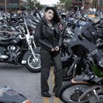 Milwaukee Leather MLL2516 Black Leather Rub-Off Leather Jacket with Hoodie for Women - Image 6