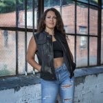 Milwaukee Leather MLL4512 Women’s Lashes Black Leather Club Style Motorcycle Rider Vest w/ Concealed Closure - Image 7