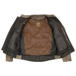 Milwaukee Leather MLM1503 Men’s Distressed Brown Racer Motorcycle Vented Leather Rider Jacket - Image 5