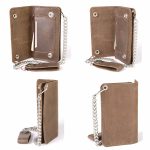 Milwaukee Leather MLW7802 Men’s Classic Black Leather Chrome Snap Button Biker Wallet with Steel Chain - Image 11