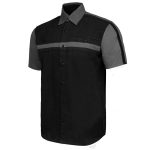MMCC Men’s Gear Head Classic Mechanic Button Up Shirt – Dual Chest Pockets – Microfiber Panel – Rider Ready – MMC16011 - Image 11