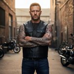 Milwaukee Motorcycle Clothing Co. Men’s Low-Key Premium Black Leather Club Style Biker Vest MMC30000 - Image 2