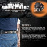 Milwaukee Leather Men’s Freedom Line Black Leather Belt with USA Flag Emblems – 1.5 Inch – MPM7140 - Image 4