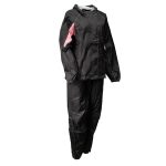 Milwaukee Leather MPL9607 Women’s Black and Pink Water Resistant Rain Suit w/ Reflective Material and Hoodie - Image 5