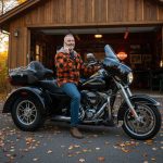 Milwaukee Leather Men’s Titans Orange & Black Plaid Hooded Riding Shirt w/ CE Armor & Aramid Fiber Panels – MPM1642 - Image 10