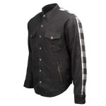 Milwaukee Leather Men’s Splitline Tundra 2-Tone CE Armored Protective Flannel – Kevlar Reinforced – MPM1673 - Image 18