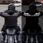 MMCC Men’s Bare Bones Hoodie – Reflective Skull Graphics Front & Back, Full Zip, 100 % Cotton – MPM1681 - Image 5