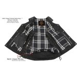 Milwaukee Leather LKL4710 Women’s Black Premium Leather Motorcycle Biker Rider Vest w/ Snap Button Closure - Image 6