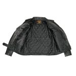 Milwaukee Leather LKM1701 Men’s Classic Side Laced Black Motorcycle Premium Leather Jacket with CE Armor Protection - Image 6