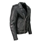 Milwaukee Leather LKM1701 Men’s Classic Side Laced Black Motorcycle Premium Leather Jacket with CE Armor Protection - Image 8