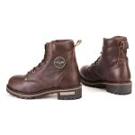 Milwaukee Leather Women’s Dark Brown Leather Outdoors Lace-Up Boots for Bikers Casual MBL9308 - Image 6