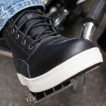 Milwaukee Leather MBM9002 Men’s Black Leather Reinforced Street Biker Riding Shoes w/ Shift Protect Ankle Support - Image 8