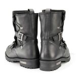 Milwaukee Leather MBM9076 Men’s Black Tactical Logger Leather Boots with Buckle Enhancement - Image 6