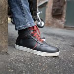 Milwaukee Leather MBM9102 Men’s Black Leather with Red Shoe Lace Reinforced Street Riding Shoes w/ Ankle Support - Image 8