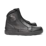 Milwaukee Leather Men’s Black Leather Diamond Patterned Reinforced Street Biker Riding Shoes w/ Ankle Support – MBM9104 - Image 11
