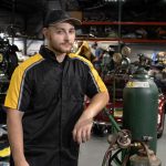 Milwaukee Motorcycle Clothing Co. Men’s Blk/Yellow Mechanic Work Shirt – w / Reflective Strip, Rider‑Built MDM11600 - Image 7