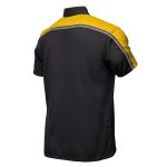 Milwaukee Motorcycle Clothing Co. Men’s Blk/Yellow Mechanic Work Shirt – w / Reflective Strip, Rider‑Built MDM11600 - Image 9