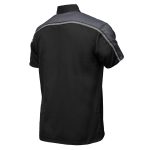 Milwaukee Motorcycle Clothing Co. Men’s Blk/Grey Mechanic Work Shirt – w / Reflective Strip, Rider‑Built MDM11601 - Image 9