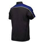 Milwaukee Motorcycle Clothing Co. Men’s Blk/Blu Mechanic Work Shirt – w / Reflective Strip, Rider‑Built MDM11602 - Image 10
